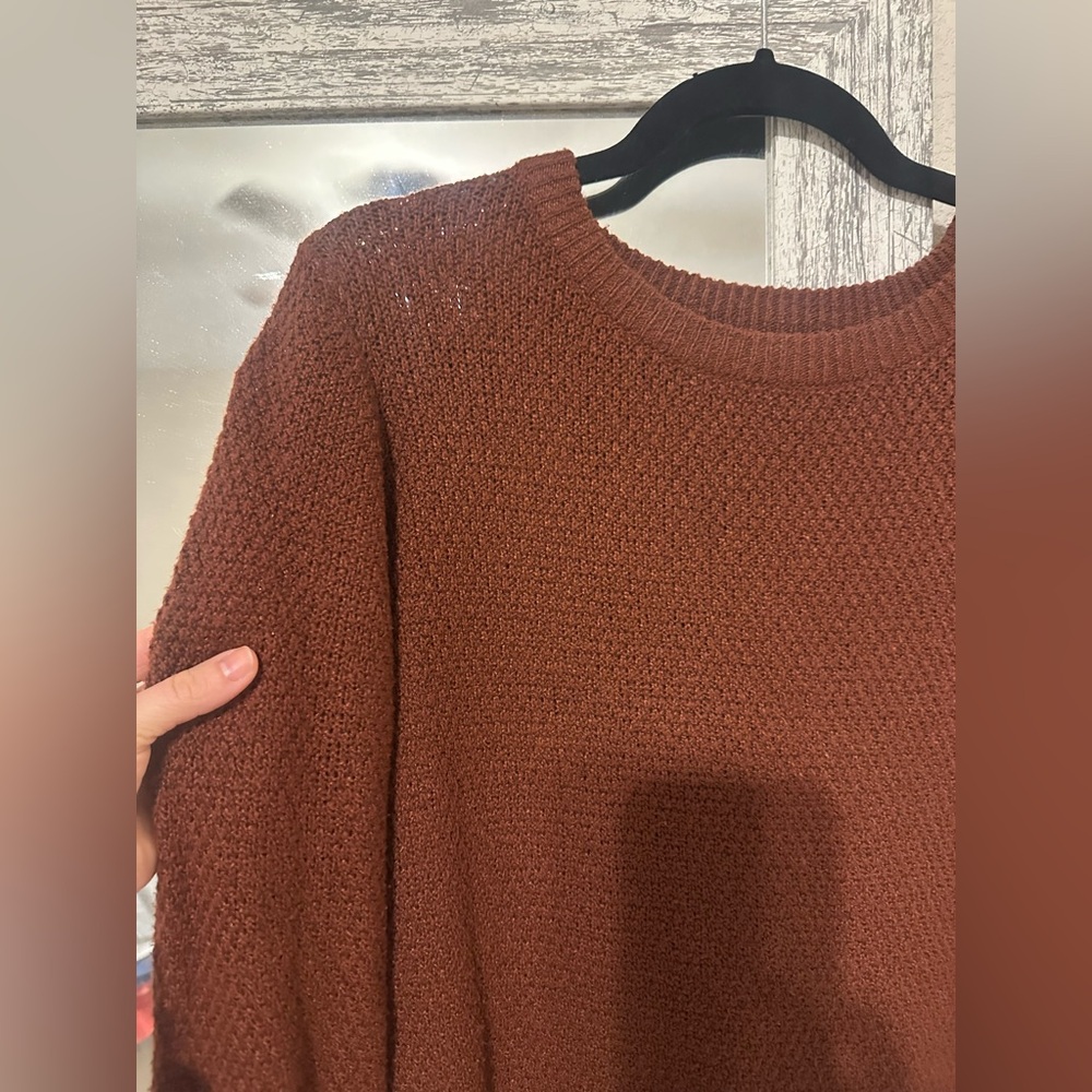 Pink Clover Rust Sweater - Picture 2 of 4